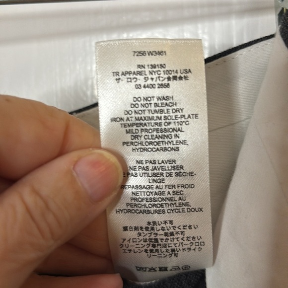 EUC THE ROW women’s blazer and pants  in wool charcoal grey sz 4 sold together - Picture 13 of 16